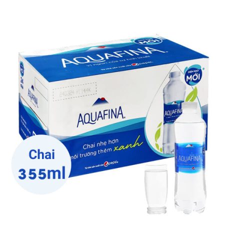 nước suối Aquafina 355ml