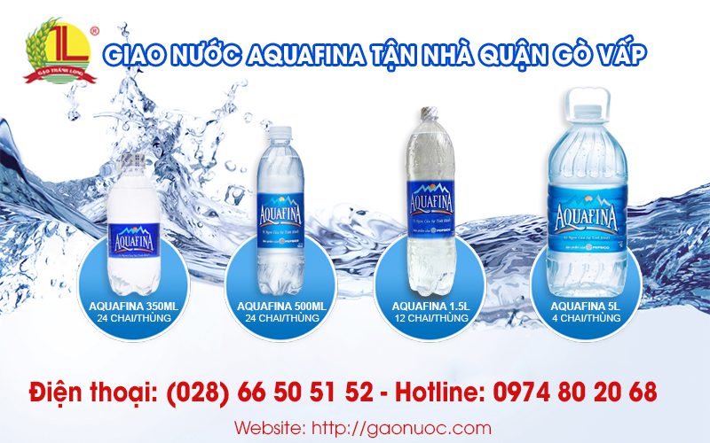 nước aquafina gò vấp
