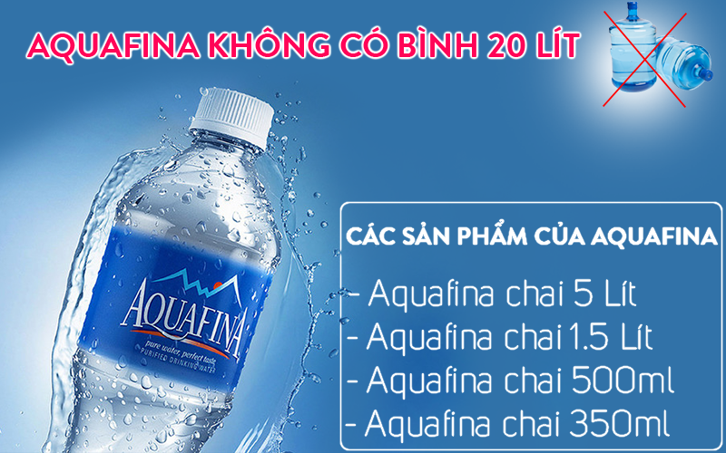 Bình Nước Aquafina 20l mua ở đâu? 2 Nước aquafina 20L mua ở đâu?