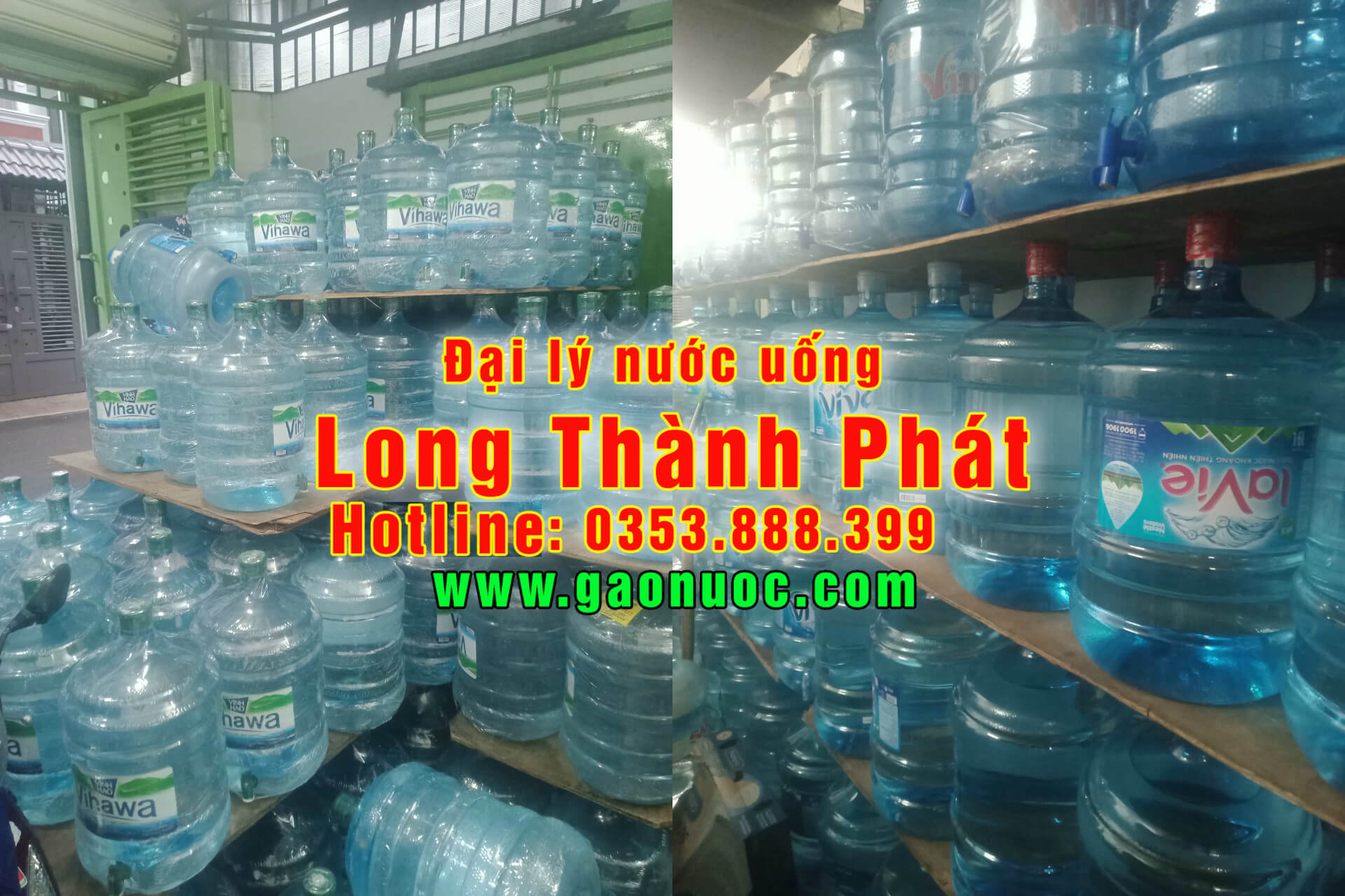 Đại lý nước bình Gò Vấp giá rẻ - Long Thành Phát
