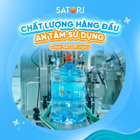 Bình nước Satori 19L chính hãng
