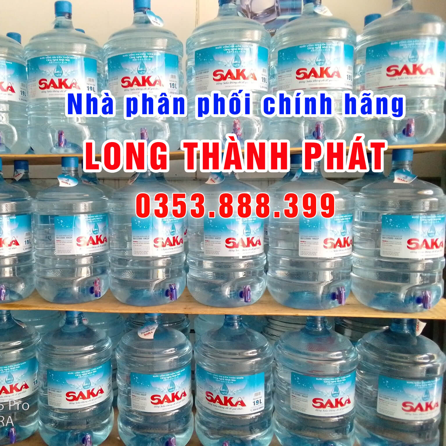 Đại lý nước uống Saka Long Thành Phát