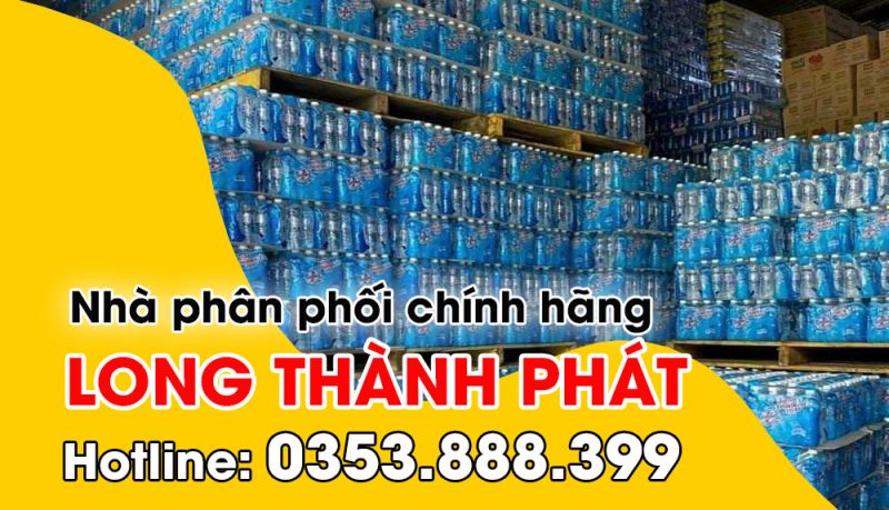 Nhà phân phối nước suối Number 1 Long Thành Phát