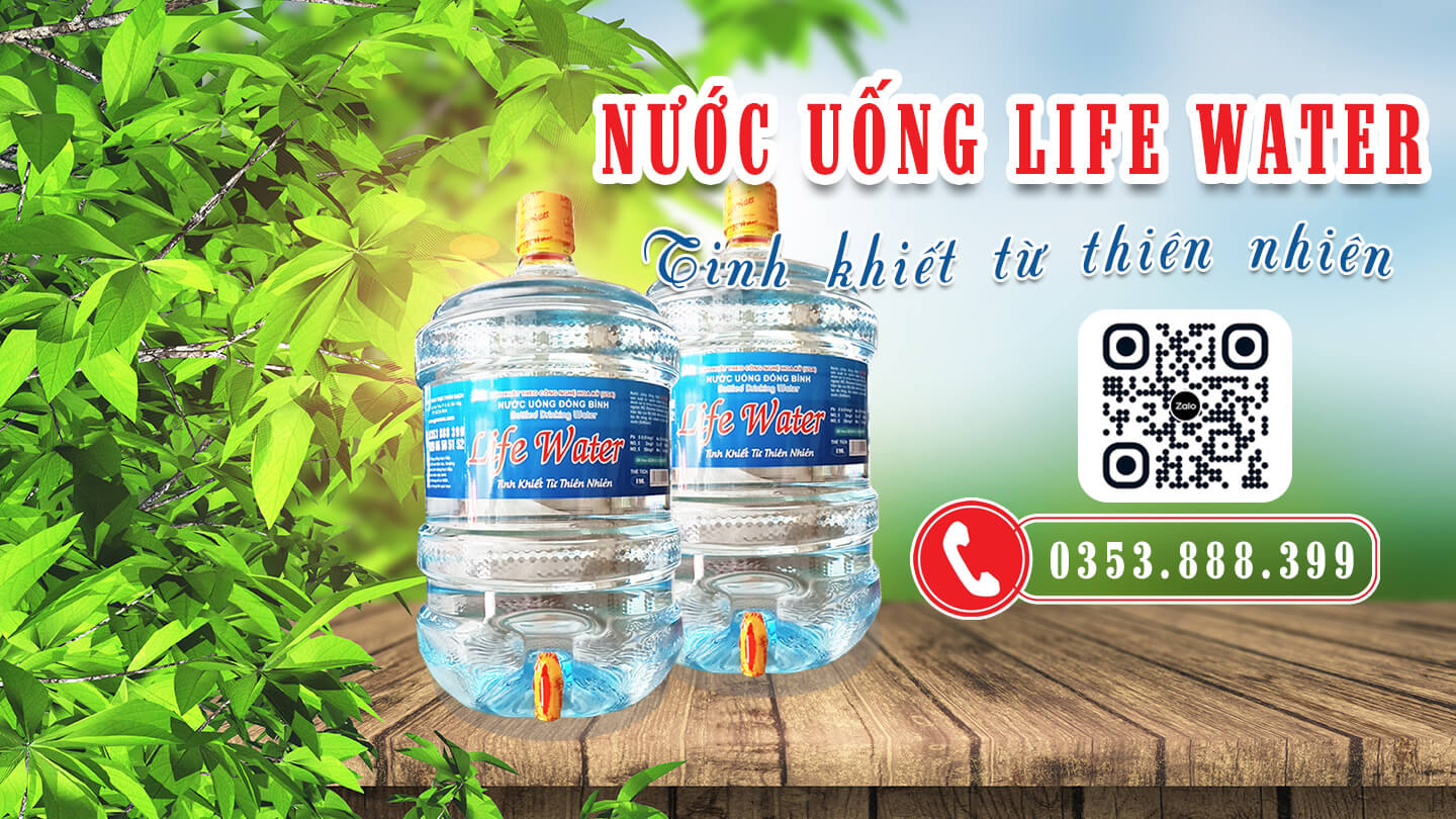 Nước uống đóng bình Life Water