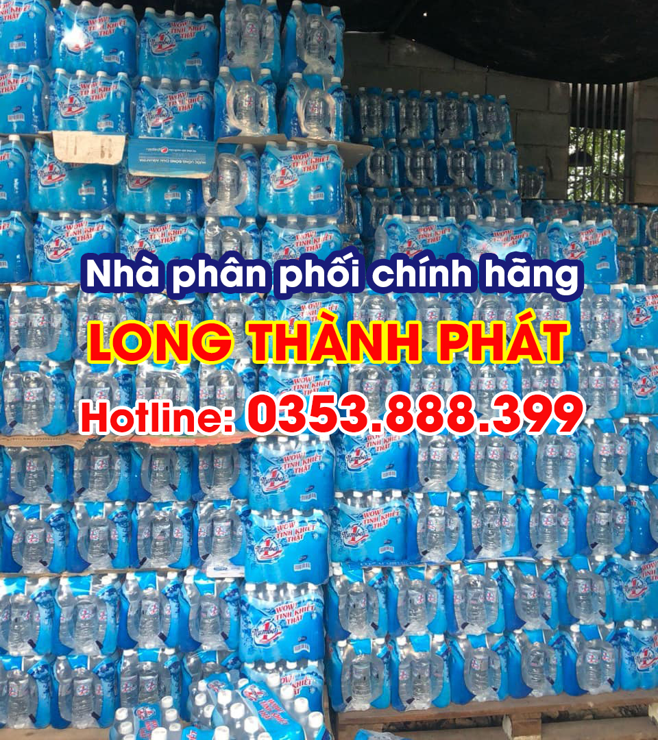 Nhà phân phối nước suối Number 1 chính hãng Long Thành Phát