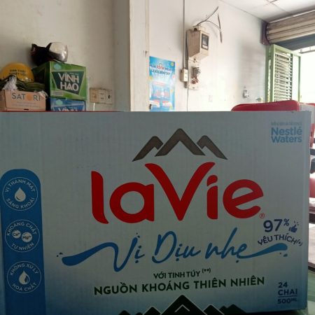 z5340103092053 f17759dca0b7d6fd3be82d7547dc4fea Nước Lavie 500ml Vị Dịu Nhẹ ( thùng 24 chai )