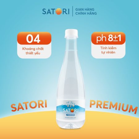 Long Thành Phát 87 Nước Tinh Khiết Satori 450ml ( thùng 20 chai )