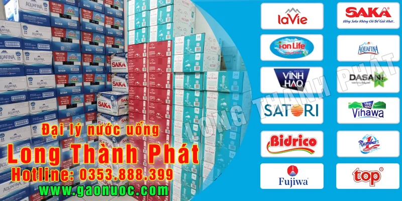 Đại lý nước suối Thủ Đức Long Thành Phát